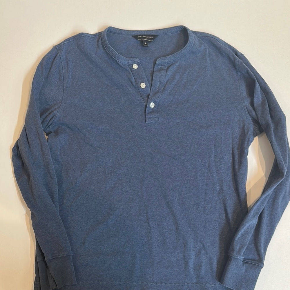 Blue Henley Shirt